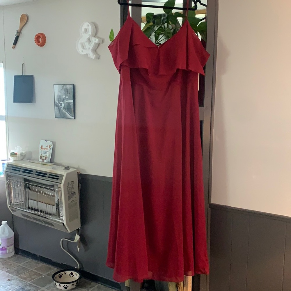 Plus size formal gown